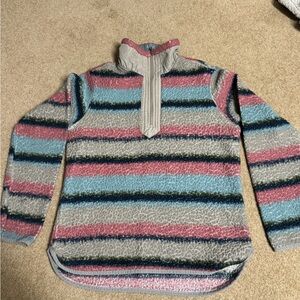 Striped Pullover Sweater